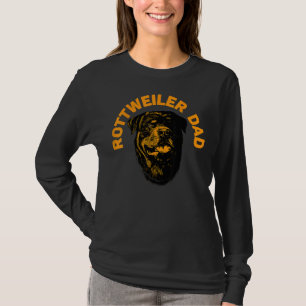 Mens Rottweiler Rottie Vater Daddy Vater T-Shirt