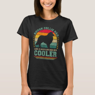 Mens Rough Collie Vater wie ein regelmäßiger Vater T-Shirt