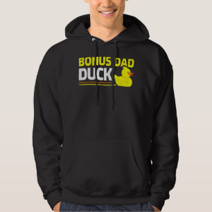 Mens Rubber Duckling Duck Bonus Vater Duck Father' Hoodie
