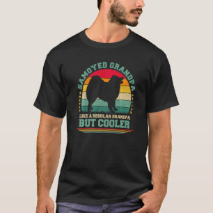 Mens Samoyed Hund Vintag Samoyed Opa Vaterin' T-Shirt