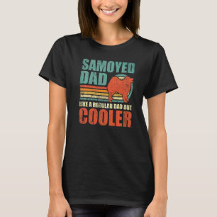 Mens Samoyed Vater wie ein regelmäßiger Vater, abe T-Shirt
