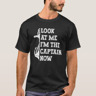 Mens schauen mich an, ich bin der Kapitän von Boot T-Shirt