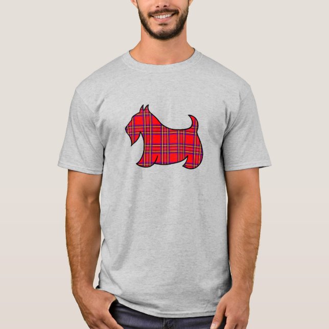 Men's Scottish Terrier T - Shirt Shirt Gift (Vorderseite)