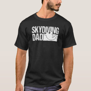 Mens Skydiver Skydiver Vater Skydiving T-Shirt