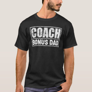 Mens Soccer Fußball Basketball Trainer Bonus Vater T-Shirt