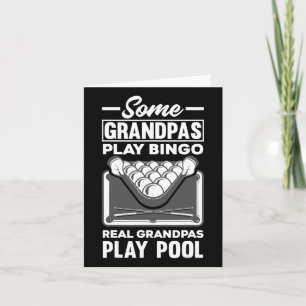 Mens some Grandpas Play Bingo Real Grandpas Play Karte