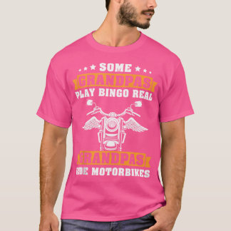 Mens some Grandpas Play Bingo Real Grandpas Ristor T-Shirt