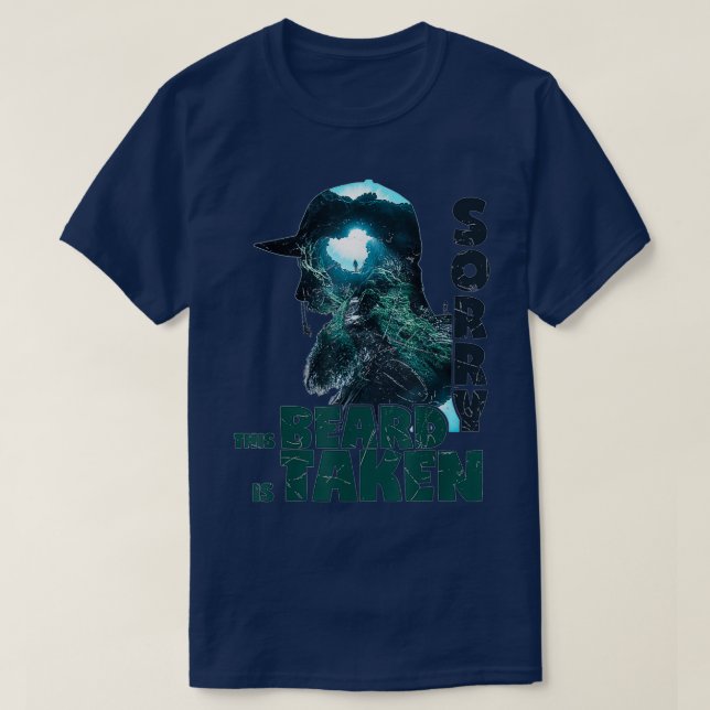 Mens Sorry, dass dieser Bart wird Funny Beard Väte T-Shirt (Design vorne)