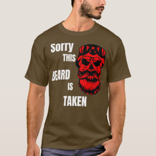 Mens Sorry, dass dieser Bart wird Shirt Valentines