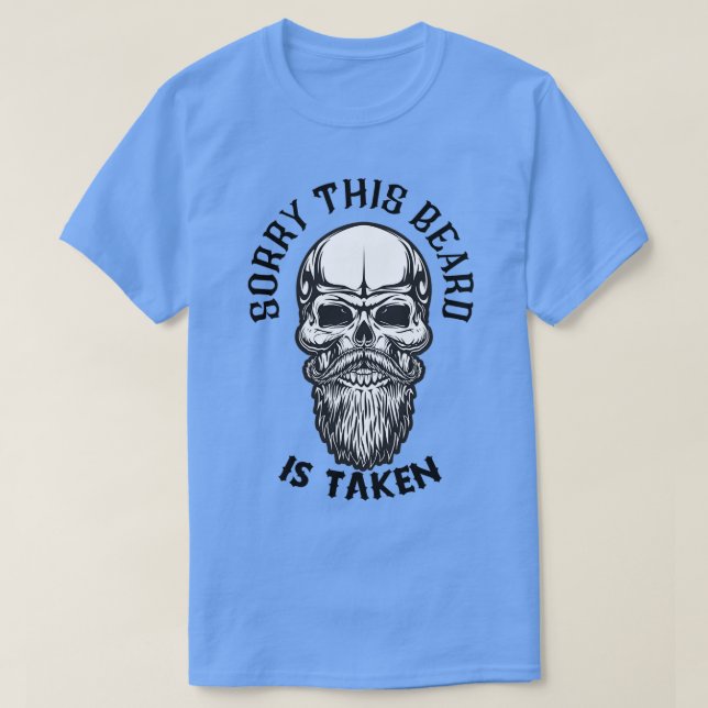 Mens Sorry, dieser Bart wird niedlich Bart Grafik  T-Shirt (Design vorne)