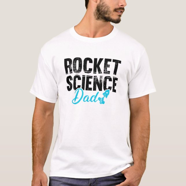 Mens Space Engineering Aerospace Rocket Science Da T-Shirt (Vorderseite)