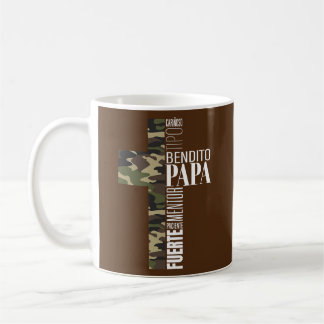 Mens Spanish Christlich Gifts Vater Dia del Padre Kaffeetasse