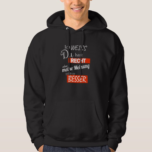 Mens Spaß für intelligente Ratings Hoodie (Vorderseite)