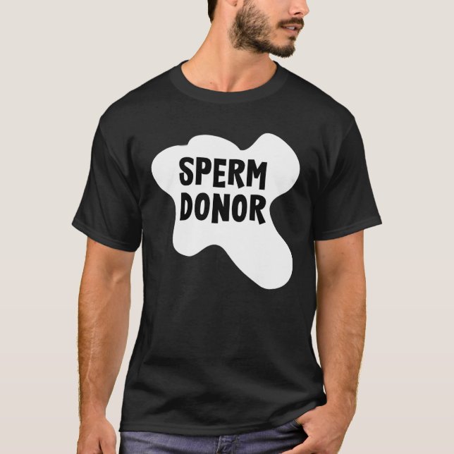 Mens Sperm Donor T-Shirt (Vorderseite)