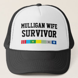 Mens Sportswear Baseball MULLIGAN EHEFRAU ÜBERLEBE Truckerkappe