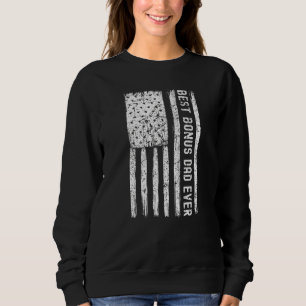 Mens Step Vater Best Bonus Vater für Stepdad Amer Sweatshirt