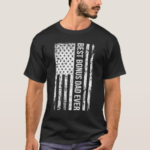 Mens Step Vater Best Bonus Vater für Stepdad Amer T-Shirt