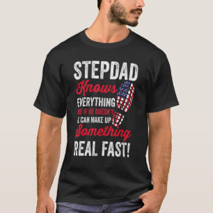 Mens Stepdad, egal, wie hart das Leben ist, bekomm T-Shirt