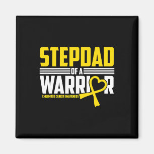Mens Stepdad Kinder Krebs Bewusstsein Survivor R Magnet