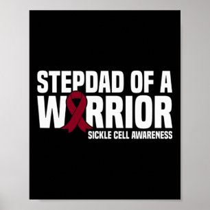 Mens Stepdad von einem Sichelzellenbewusstsein ein Poster