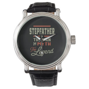 Mens Stepfather Der Mensch Der Mythos der Legende Armbanduhr