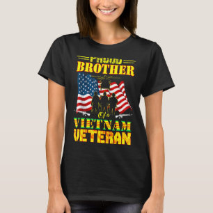Mens stolz Bruder eines vietnamesischen Veteranen- T-Shirt