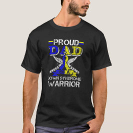 Mens Stolz Vater eines Abwärtssyndroms T-Shirt