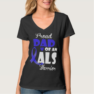 Mens Stolz Vater von als Krieger Familie Matching T-Shirt
