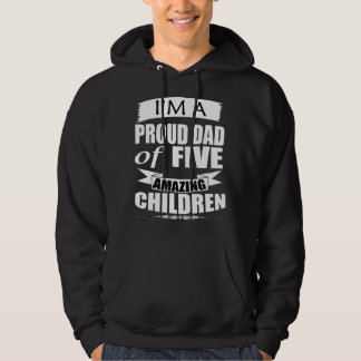 Mens Storecastle stolz Vater von fünf Kindern Vate Hoodie