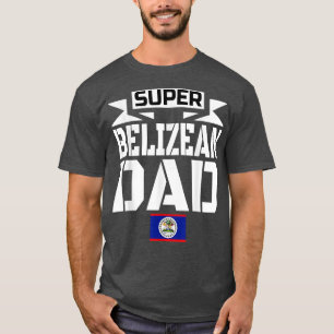 Mens Storecastle Super Belizean Vater Vatergeschen T-Shirt