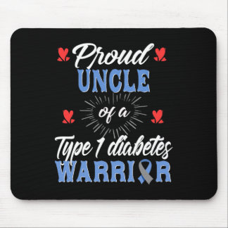 Mens T1D Proud Onkel Diabetes Awareness Typ 1 Ins Mousepad