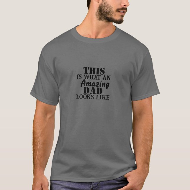 Mens T Shirt Best Buckin Vater Ever für Phantastis (Vorderseite)