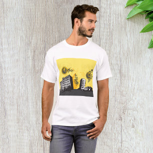 Mens-T - Shirt für urbane Szenen