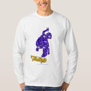 MENS T - SHIRT - PRO SKATEBOARING SHREDDER SPARKLE