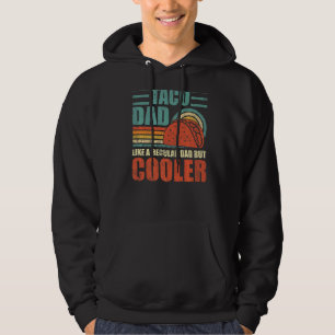 Mens Taco Vater wie ein regelmäßiger Vater, aber C Hoodie