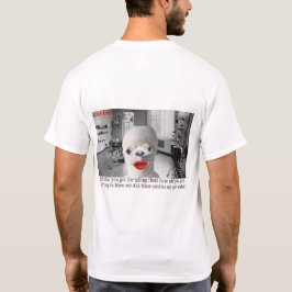 mens tee, alpaca in brenner Einheit glücklicher Ge T-Shirt