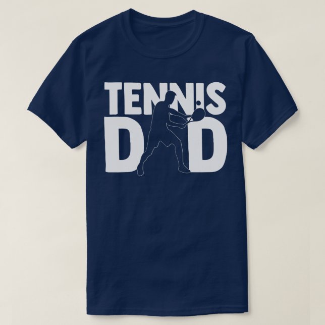 Mens Tennis Dad  T-Shirt (Design vorne)