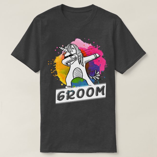 Mens The GroomMen Bachelor Stag Night Party1748  T-Shirt (Design vorne)