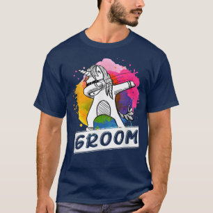 Mens The GroomMen Bachelor Stag Night Party1767 T-Shirt