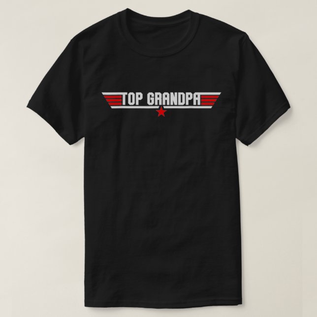 Mens Top Opa Funny Cool 80er Jahre Großvater Vater (Design vorne)