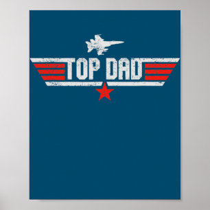 Mens Top Vater Vatertag für Vater Daddy Poster