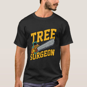 Mens Tree Chirurg arbeitet Handyman Mechan T-Shirt