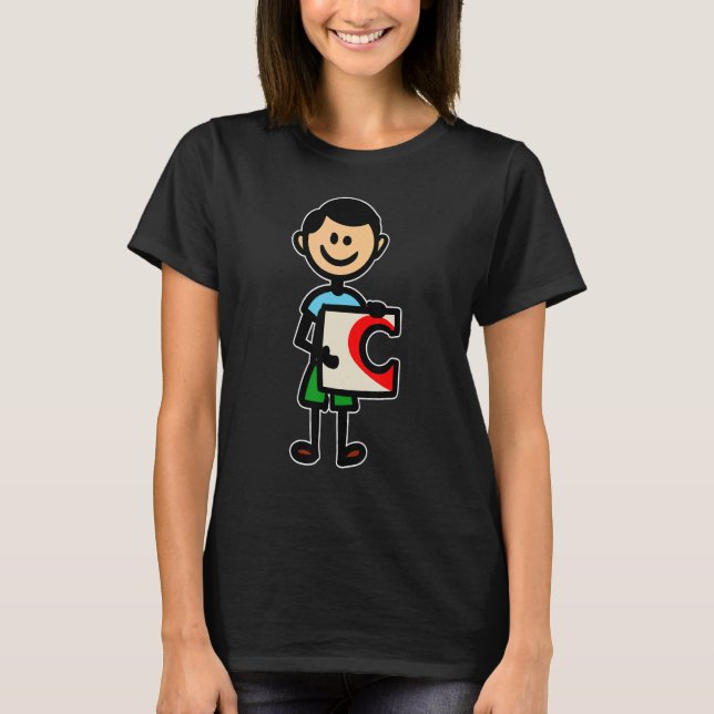 Mens trendy Partnerlook in Liebe Partnership Valen T-Shirt (Vorderseite)