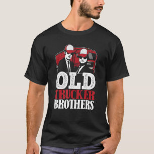 Mens Truck Fahrer Bruder LKW Big Rig Alter m T-Shirt