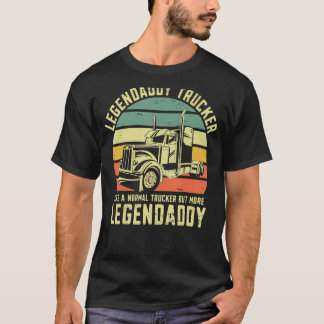 Mens Truck Vater wie ein normaler LKW aber Mo T-Shirt