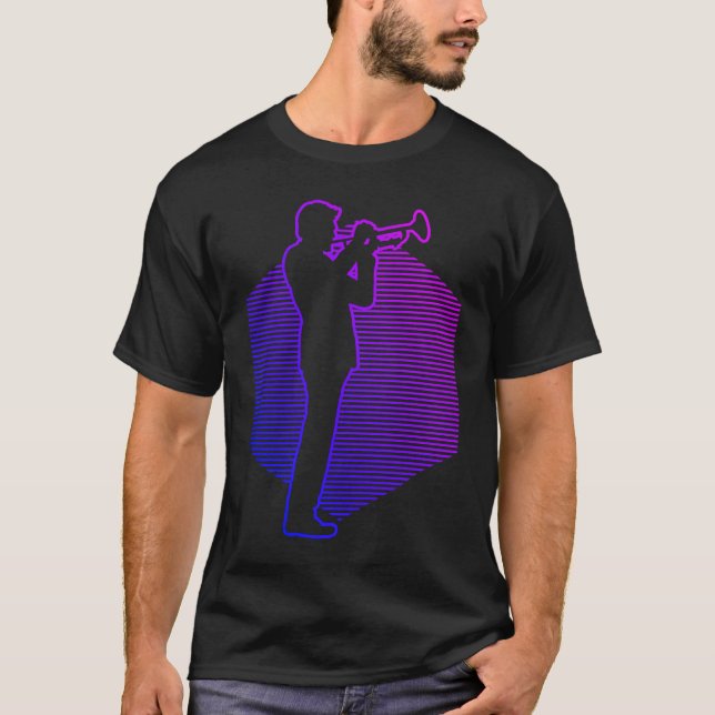 Men's Trumpet Player T-Shirt (Vorderseite)