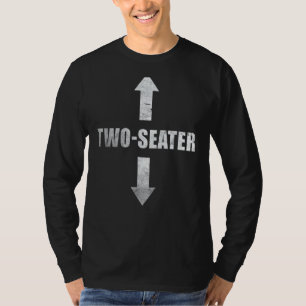 Mens Two Seater 4. Juli USA zwei Sitze T-Shirt