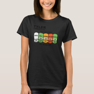 Mens Tyler Ernährungswissenschaft T-Shirt