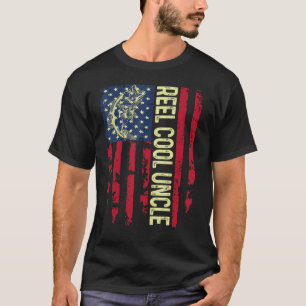 Mens Usa Patriotic Reel Cool Onkel für den besten  T-Shirt