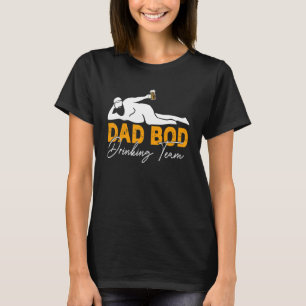 Mens Vater Bod Drink Team Vater Beer Drinker T-Shirt